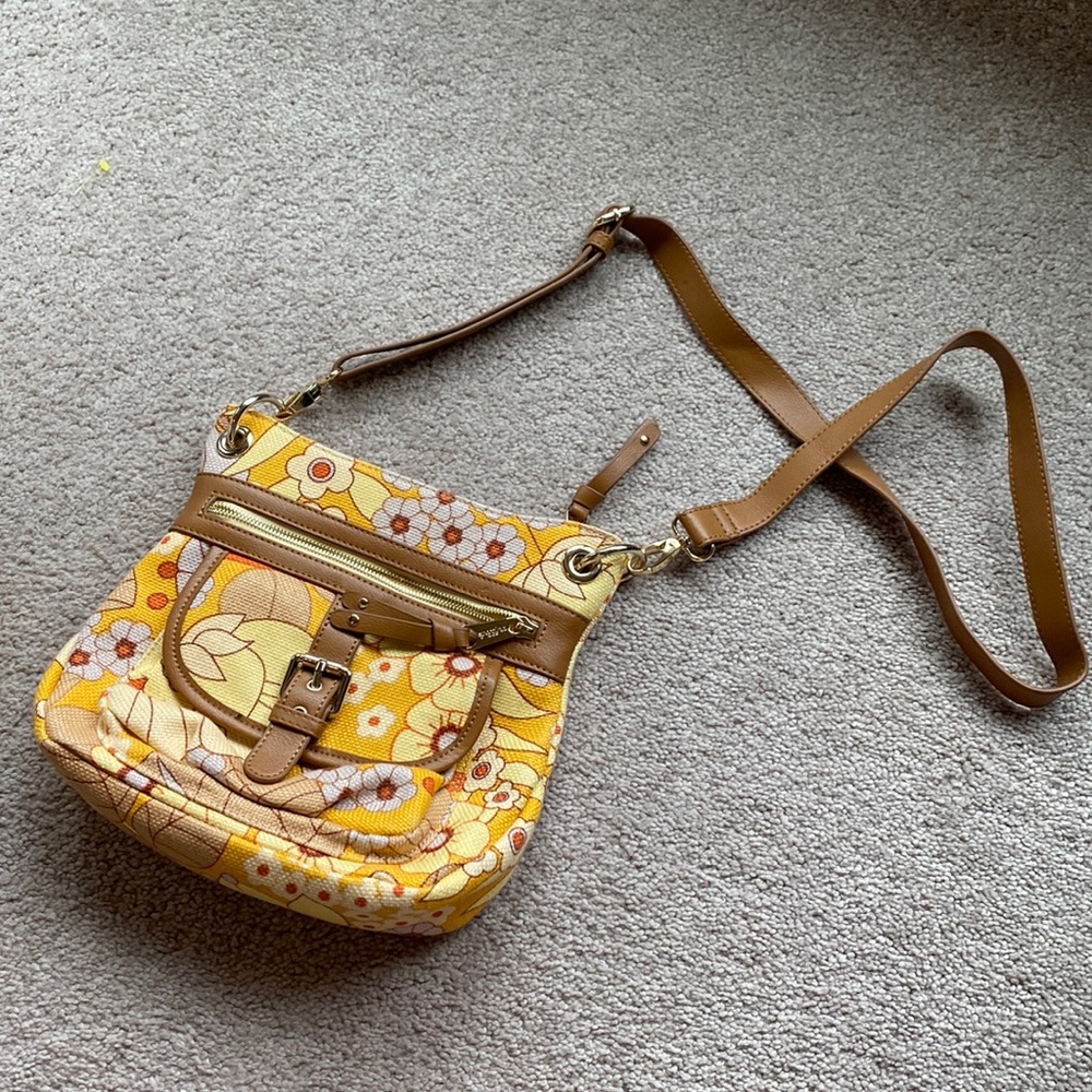 Spartina 449 yellow Linen bag